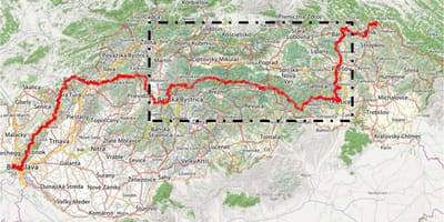 Turistické mapy Slovensko